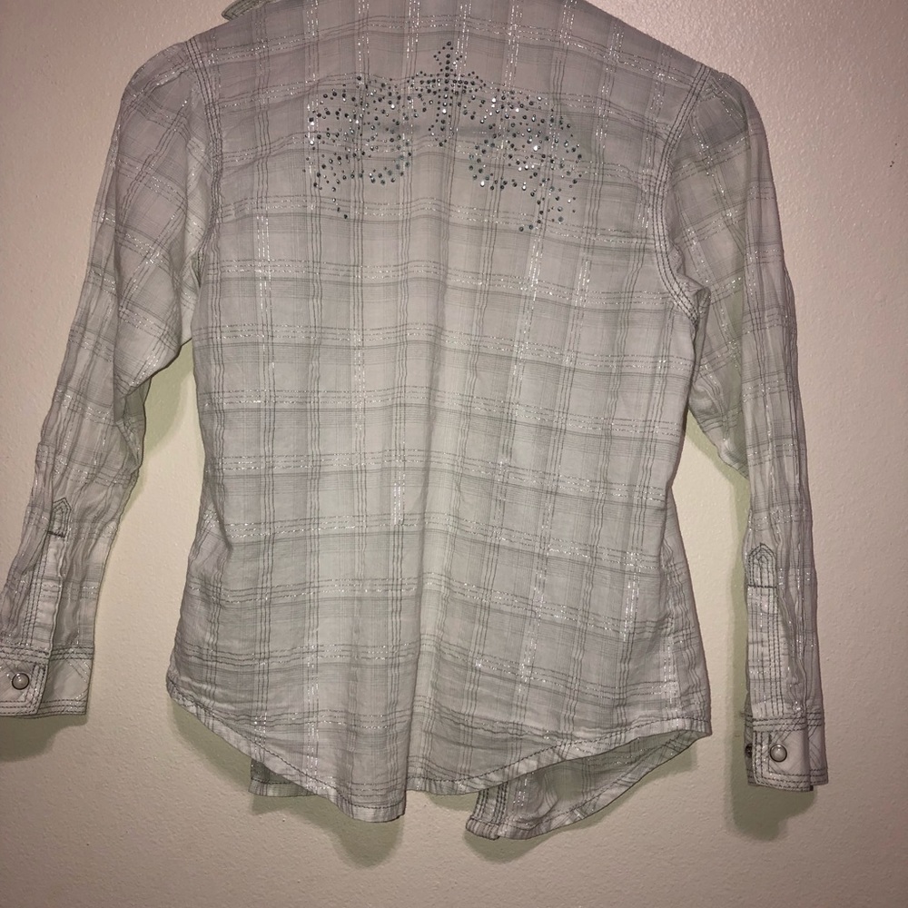 White Rodeo Shirt ( never worn )